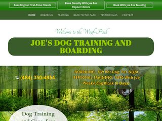 Joe's Dog Training And Boarding | Boarding