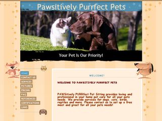 Pawsitively Purrfect Pet Sitting | Boarding