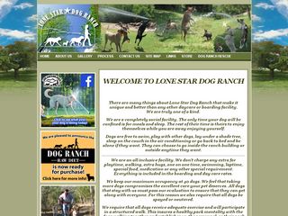 Lone Star Dog Ranch | Boarding