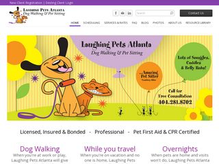 Laughing Pets Atlanta | Boarding