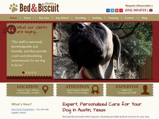 Bed and Biscuit Austin | Boarding