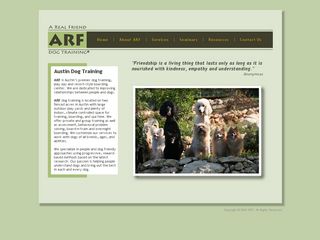 ARF Dog Training Inc.   A Real Friend Dog Training | Boarding