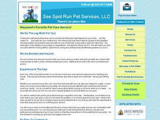 See Spot Run Pet Services | Boarding