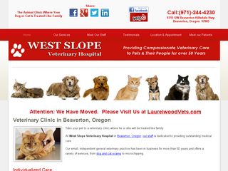 West Slope Veterinary Hospital | Boarding