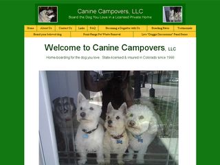 Canine Campovers LLC | Boarding