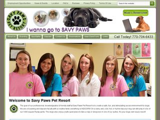 Savy Paws Pet Resort | Boarding