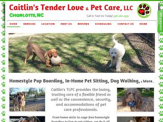 Caitlins Tender Love & Pet Care LLC | Boarding