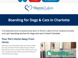 Sharon Lakes Animal Hospital | Boarding