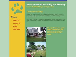 Pams Pampered Pet Sitting   Boarding | Boarding
