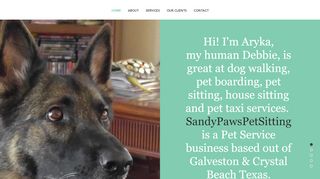 Sandypaws Pet Sitting | Boarding