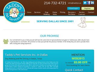 Taddys Pet Service | Boarding