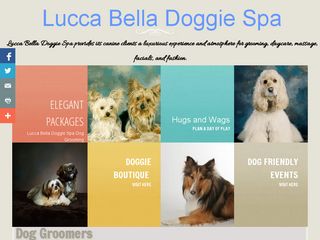 Lucca Bella Doggie Spa   Boutique | Boarding