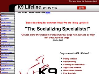 K9 Lifeline | Boarding