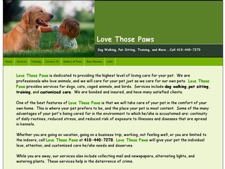 Love Those Paws | Boarding