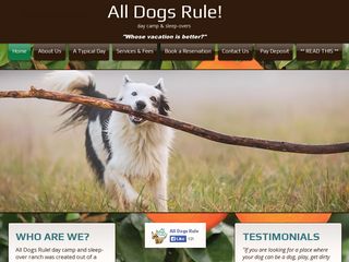 All Dogs Rule | Boarding