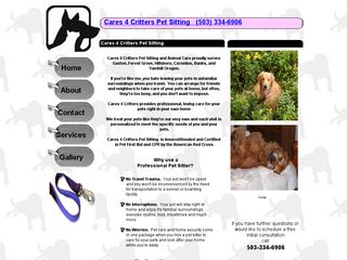 Cares 4 Critters Pet Sitting | Boarding