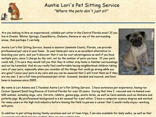 Auntie Loris Pet Sitting Service | Boarding
