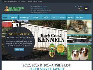Rock Creek Kennels | Boarding