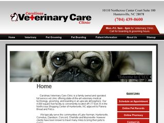 Carolinas Veterinary Care Clinic | Boarding