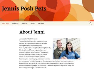Jennis Posh Pets | Boarding