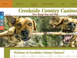 Creekside Country Canines | Boarding
