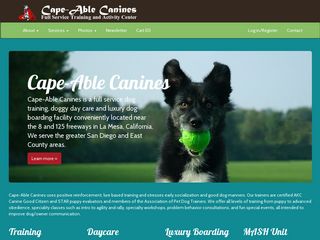 Cape Able Canines | Boarding