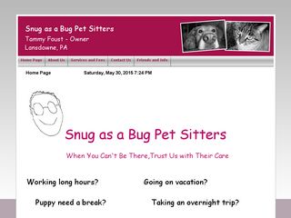 Snug as a Bug Pet Sitters | Boarding