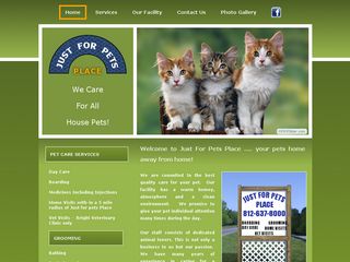 Just for Pets Place | Boarding