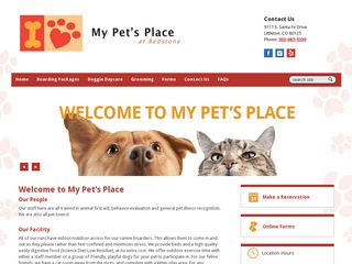 My Pets Place | Boarding