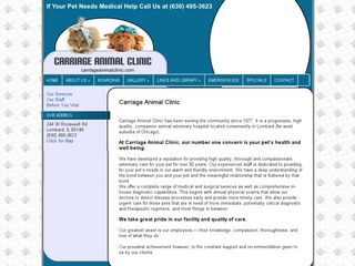 Carriage Animal Clinic | Boarding
