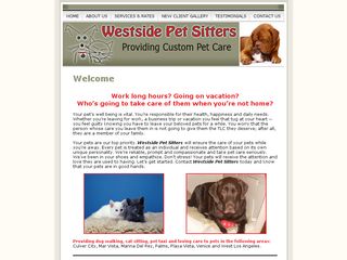 Westside Pet Sitters | Boarding