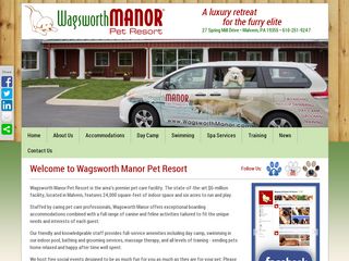 Wagsworth Manor Pet Resort | Boarding