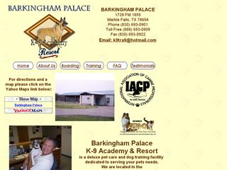 Barkingham Palace | Boarding