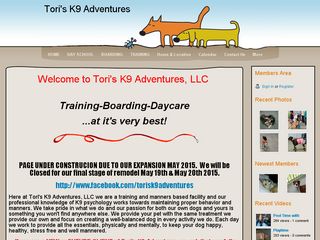 Toris K9 Adventures | Boarding