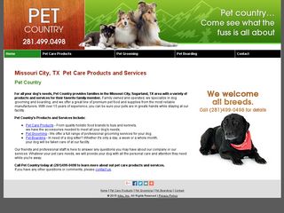 Pet Country | Boarding