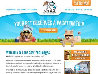 Lone Star Pet Lodges | Boarding