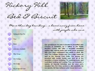 Hickory Hill Bed   Biscuit of Delafield | Boarding