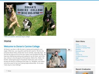 Dorans Canine College | Boarding