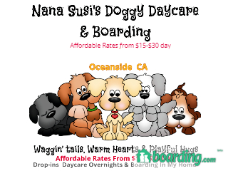 Nana's Doggy Daycare and Boarding Oceanside