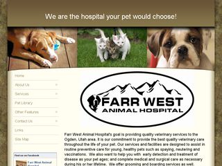 Farr West Animal Hospital | Boarding