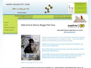 Nanny Boggs Pet Care | Boarding