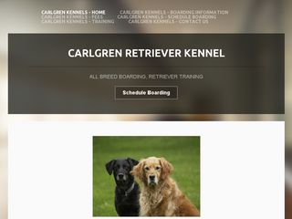 Carlgren Retriever Kennel | Boarding