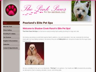 Pink Paws Pet Spa | Boarding