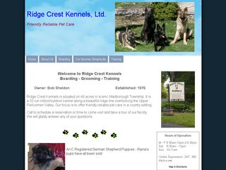 Ridge Crest Kennels | Boarding