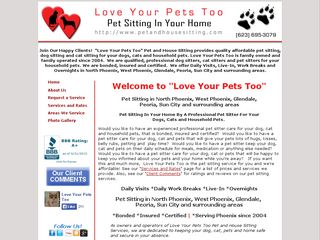Love Your Pets Too | Boarding