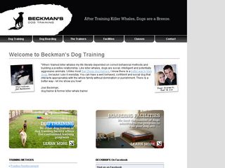 Beckmans Dog Training | Boarding