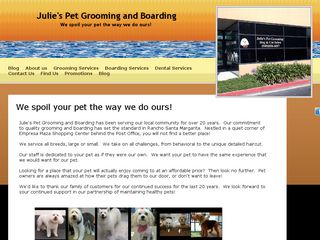 Julie's Pet Grooming and Boarding | Boarding