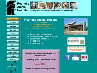 Roanoke Animal Hospital | Boarding