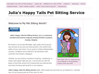 Julias Happy Tails Pet Sitting Service | Boarding