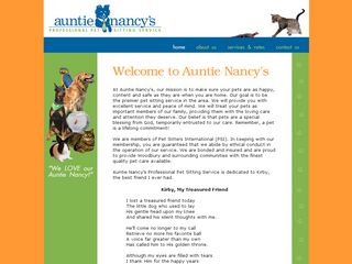 Auntie Nancys Pro Pet Sitting | Boarding